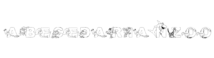 AbecedarianZoo  font caratteri gratis