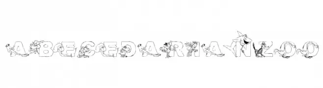 AbecedarianZoo  Fuentes Gratis Descargar