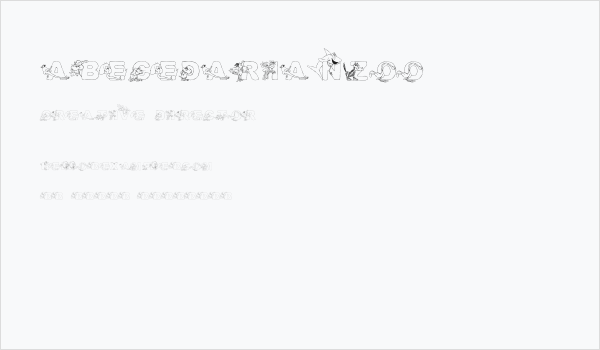 AbecedarianZoo Business Card