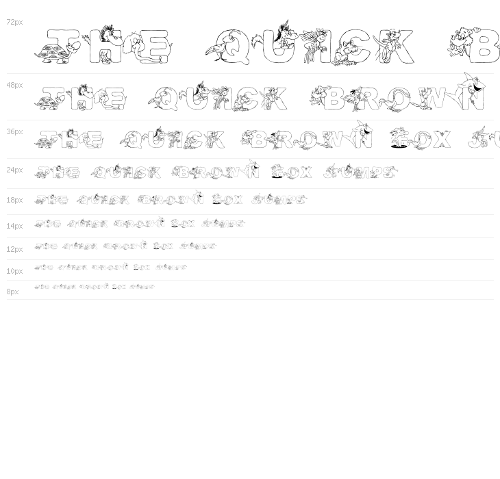 AbecedarianZoo Waterfall