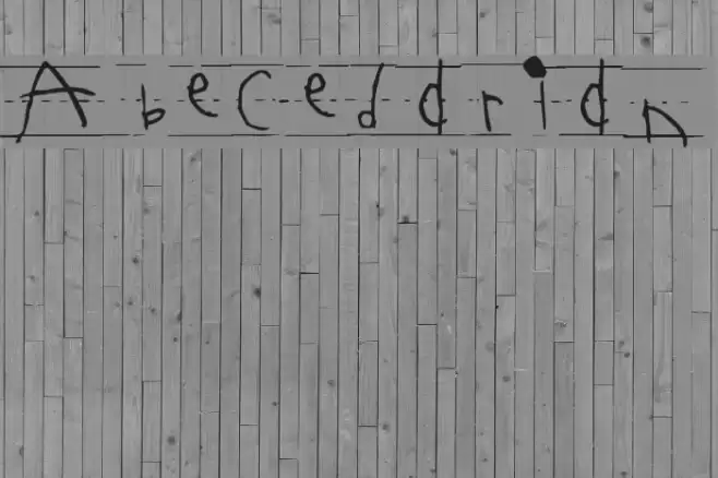 Abecedarian Polices examples