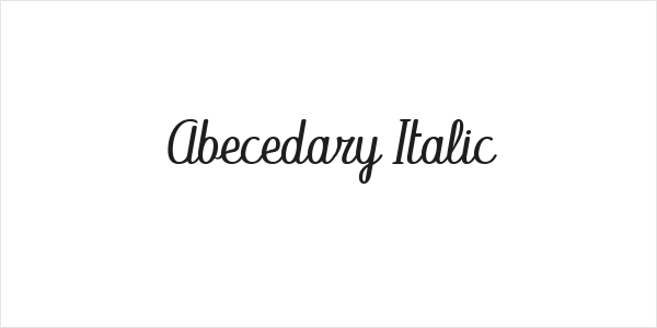 Abecedary Italic Logo
