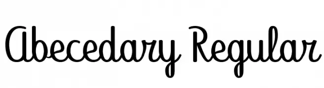Abecedary Regular  免费字体下载