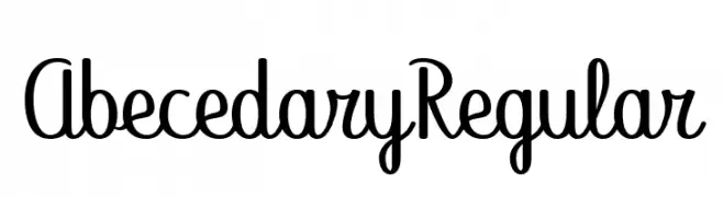Abecedary Regular  免费字体下载