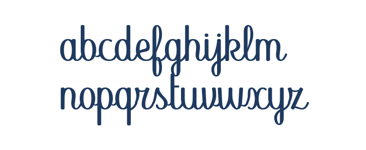 Abecedary Regular Lowercase