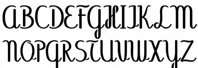 Abecedary Stencil Regular Fonte MAIÚSCULAS