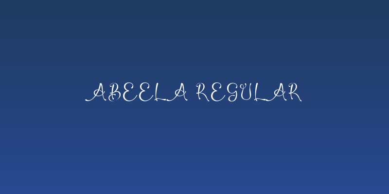 Abeela Regular Social Header