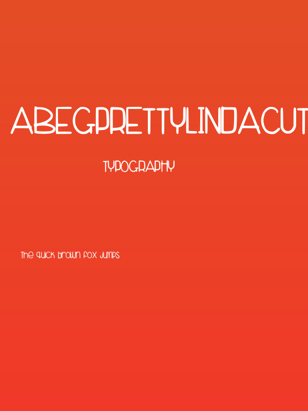 AbegPrettyLindaCute Poster