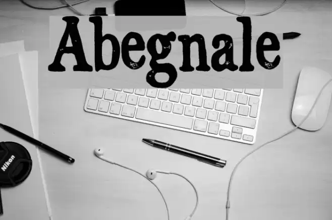 Abegnale Fonte examples