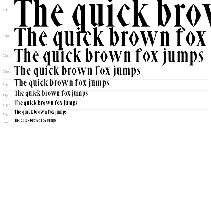 Abell Black "" Waterfall