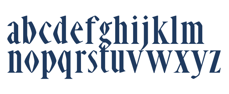 Abell Black "" Lowercase