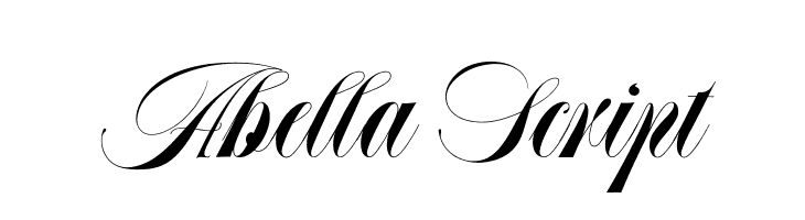 Abella Script  لخطوط تنزيل