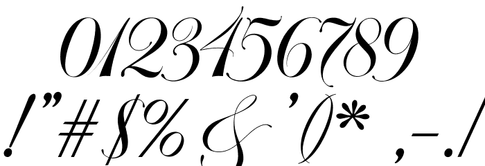 Abella Script Schriftart Anderer Schreiben
