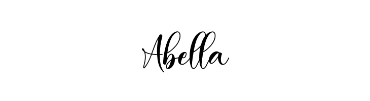 Abella  Free Fonts Download