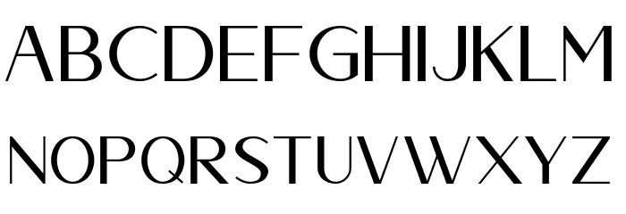 Abenda Font LOWERCASE