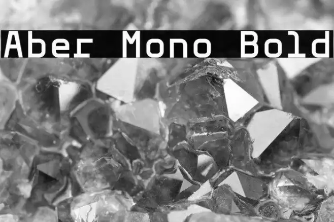 Aber Mono Bold Example 3