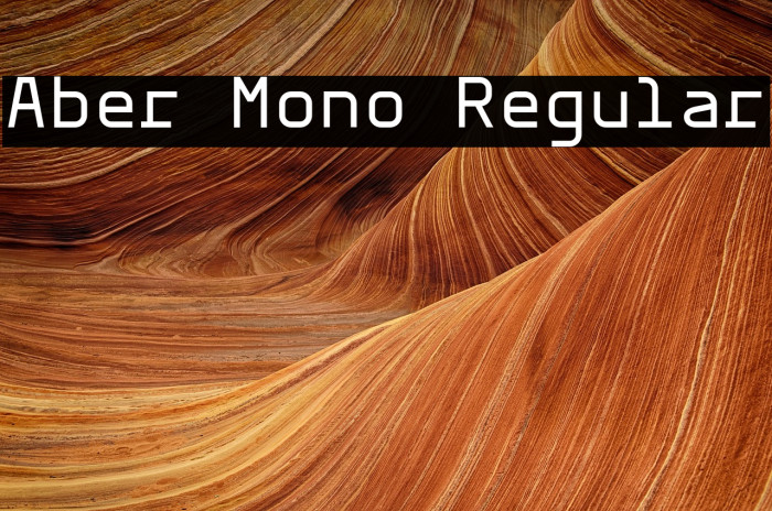Aber Mono Regular Example 3