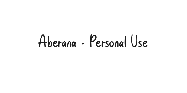 Aberana - Personal Use Logo