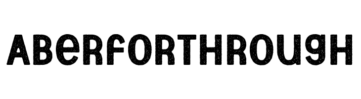 Aberforth Rough  Frei Schriftart Herunterladen
