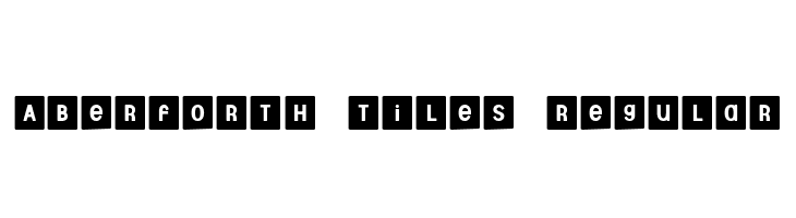 Aberforth Tiles Regular Font