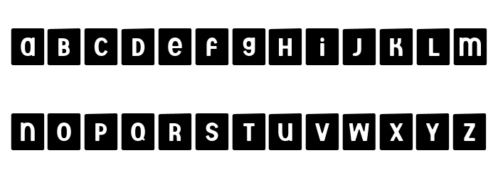 Aberforth Tiles Regular Font Litere mici