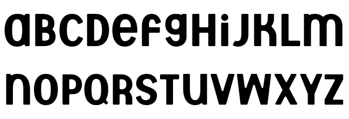 Aberforth フォント 小文字