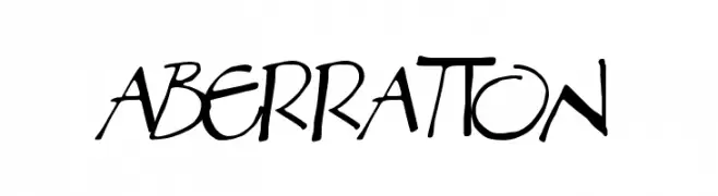 Aberration  フリーフォントのダウンロード