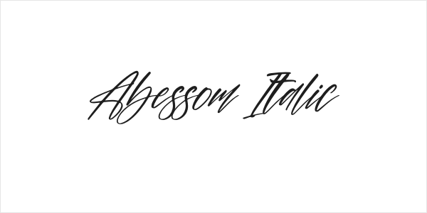 Abessom Italic Logo