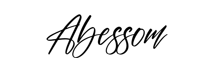 Abessom  Free Fonts Download