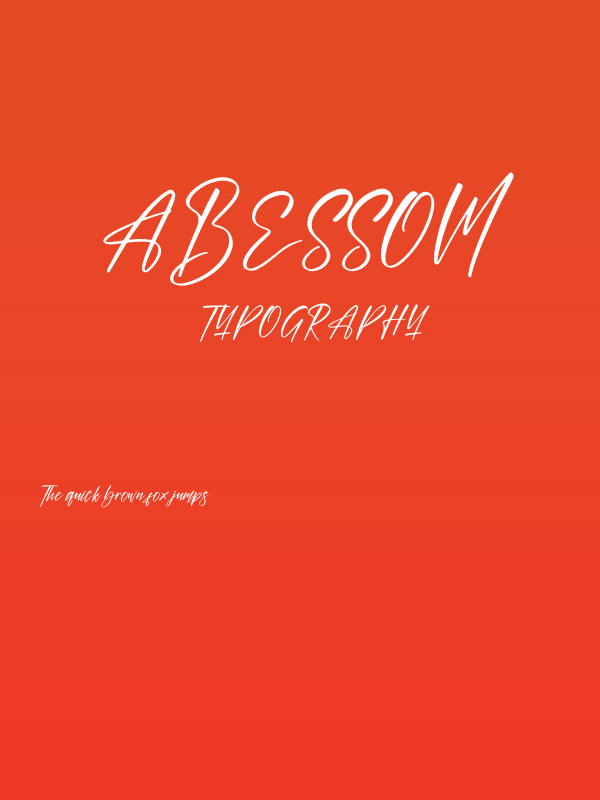 Abessom Poster