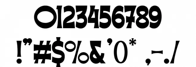 Abhartach DEMO Font OTHER CHARS