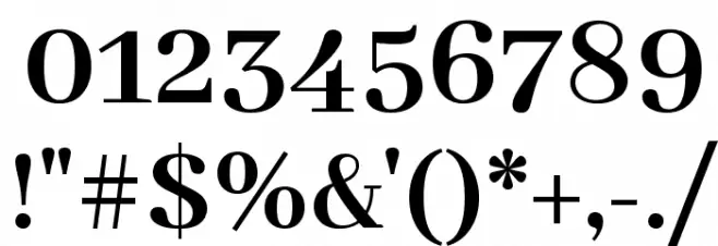 Abhaya Libre Bold Font Alte caractere