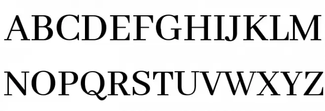 Abhaya Libre Medium 字体 大写