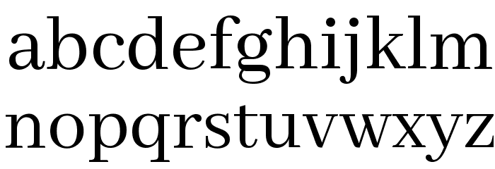 Abhaya Libre Font LOWERCASE
