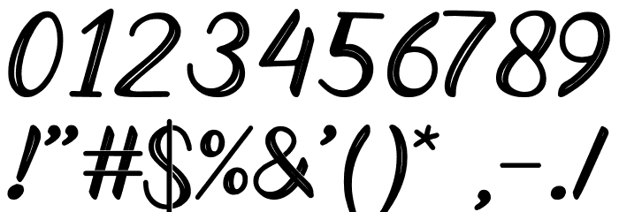 Abhayas light Font OTHER CHARS