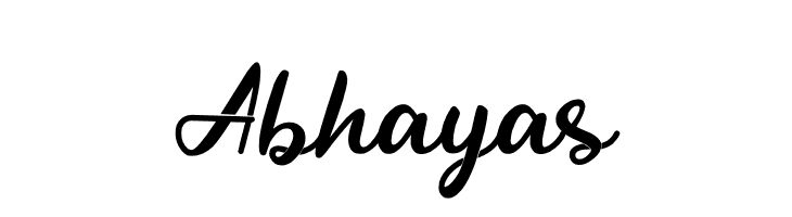Abhayas Font
