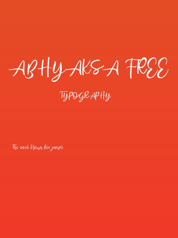 Abhyaksa FREE Poster