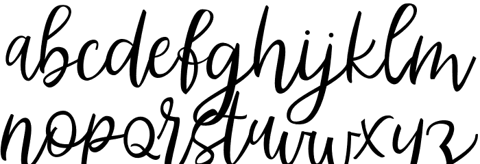 AbhyaksaFREE Font LOWERCASE