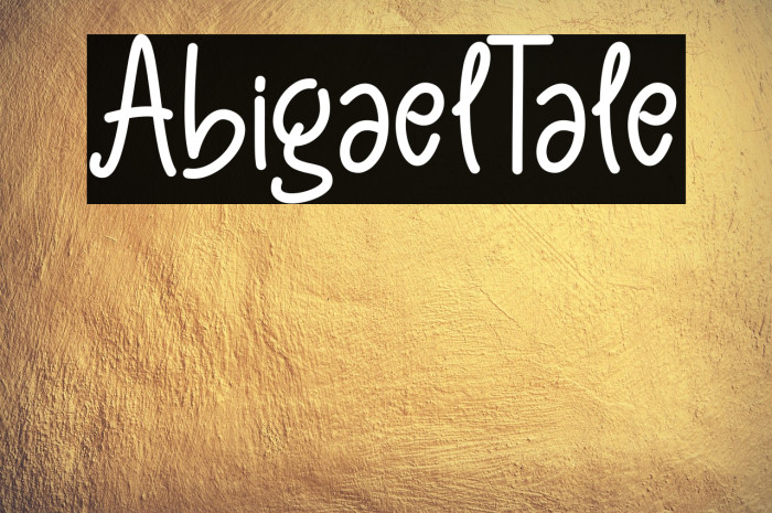 Abigael Tale Example 1