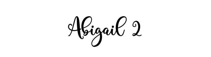 Abigail 2  font caratteri gratis