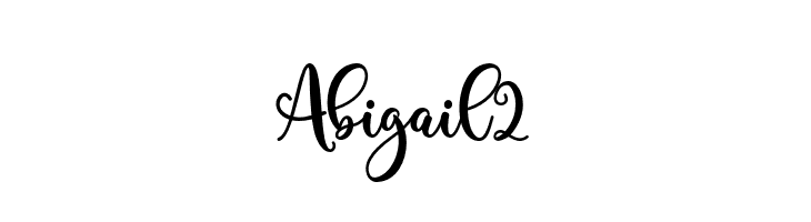 Abigail 2  नि: शुल्क फ़ॉन्ट्स डाउनलोड