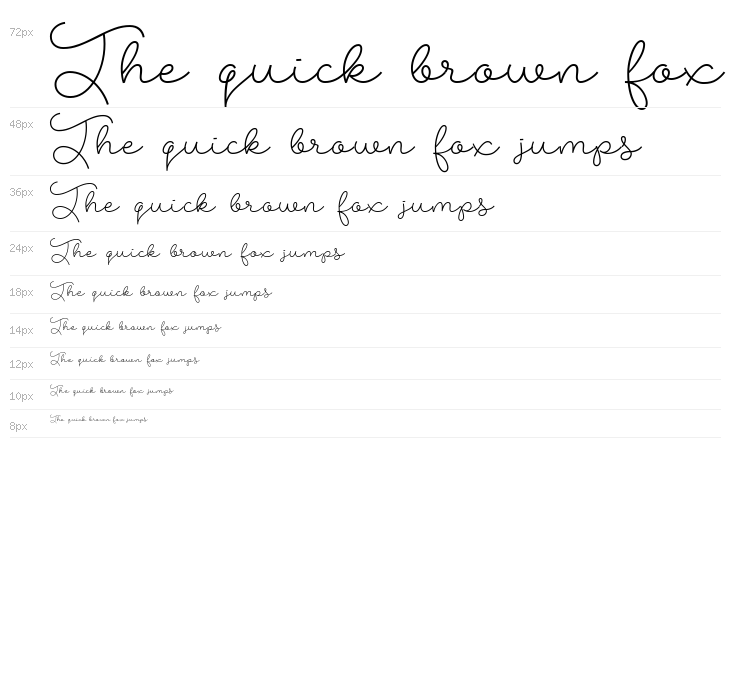 Abigail Script Demo Regular Waterfall