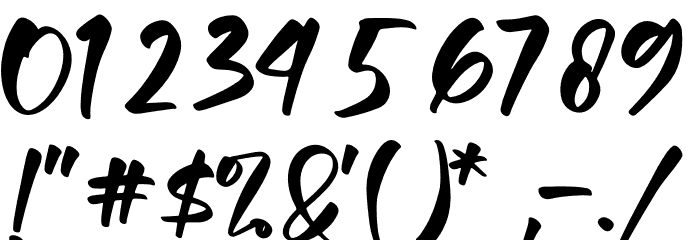 Abigaila Font OTHER CHARS
