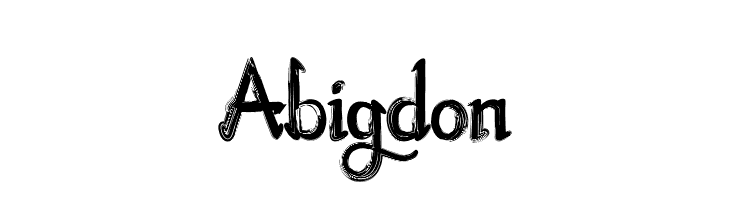 Abigdon  नि: शुल्क फ़ॉन्ट्स डाउनलोड