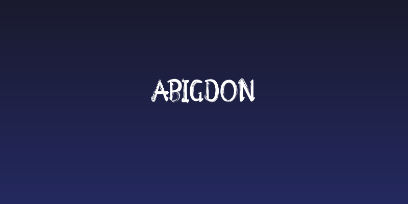 Abigdon Social Header