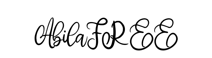 AbilaFREE  font caratteri gratis