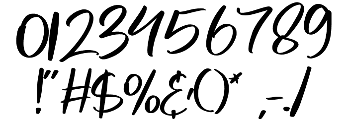 Abiland Font OTHER CHARS