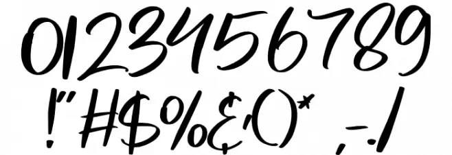 Abiland Font OTHER CHARS