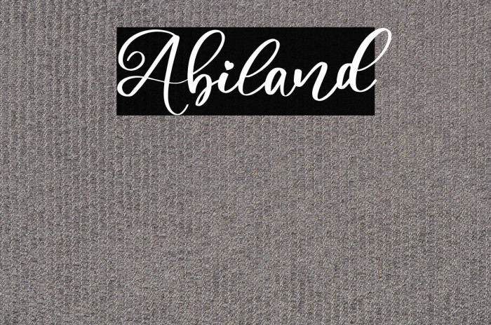 Abiland Example 3