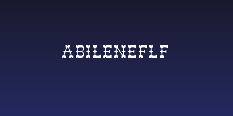 AbileneFLF Social Header